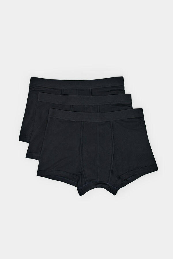 Springfield Pack 3 boxers b&aacute;sicos negro