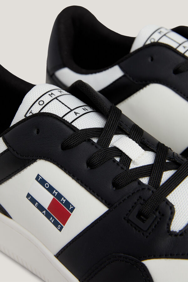 Tommy Jeans Basket Tommy Jeans de hombre colorblock negro