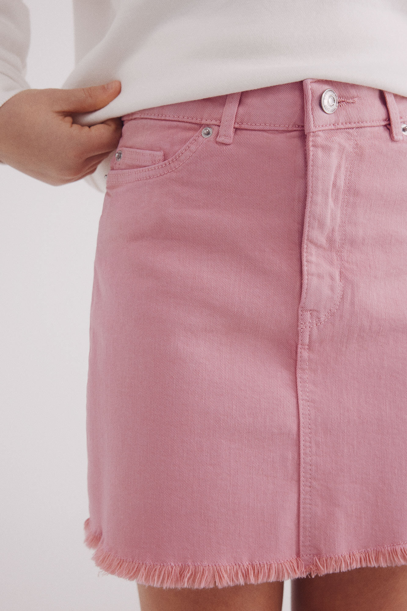 Springfield Kids Saia com franjas de menina