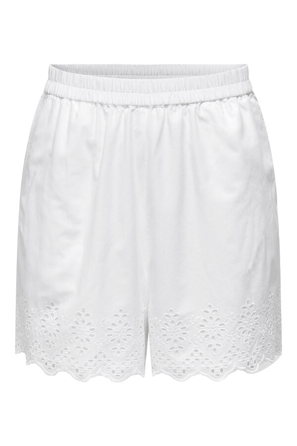 Only Shorts soltos branco