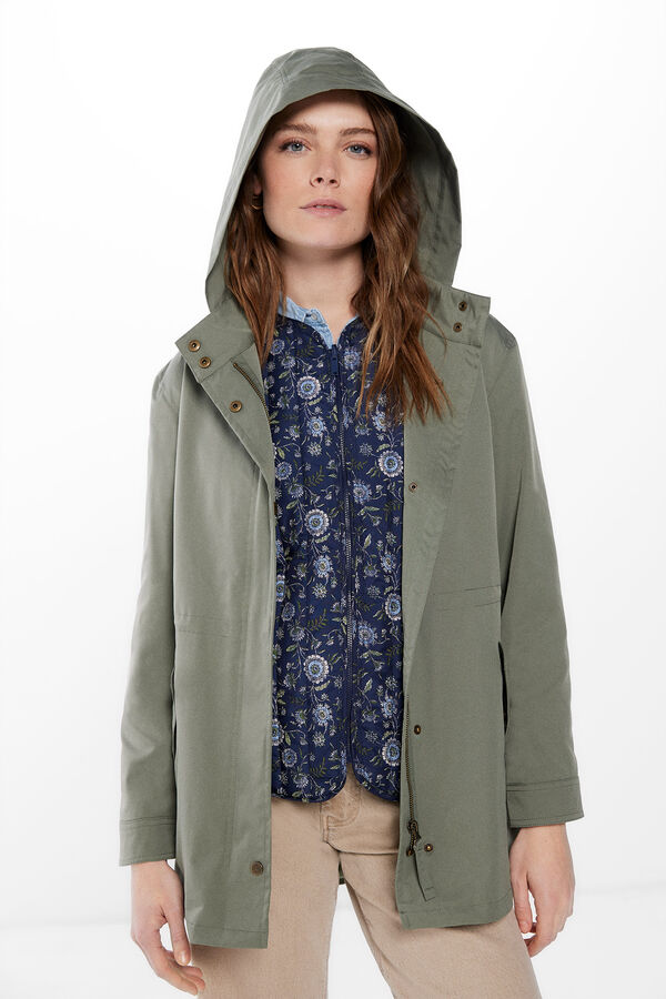 Springfield Parka Capucha 2 en 1 verde