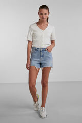 Pieces Cal&ccedil;&otilde;es jeans. azul