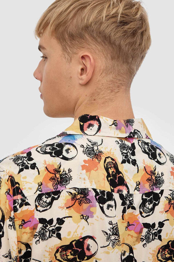 Inside Camisa caveiras branco