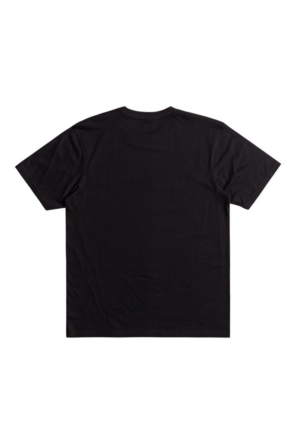 Quiksilver Camiseta de manga curta para homens preto
