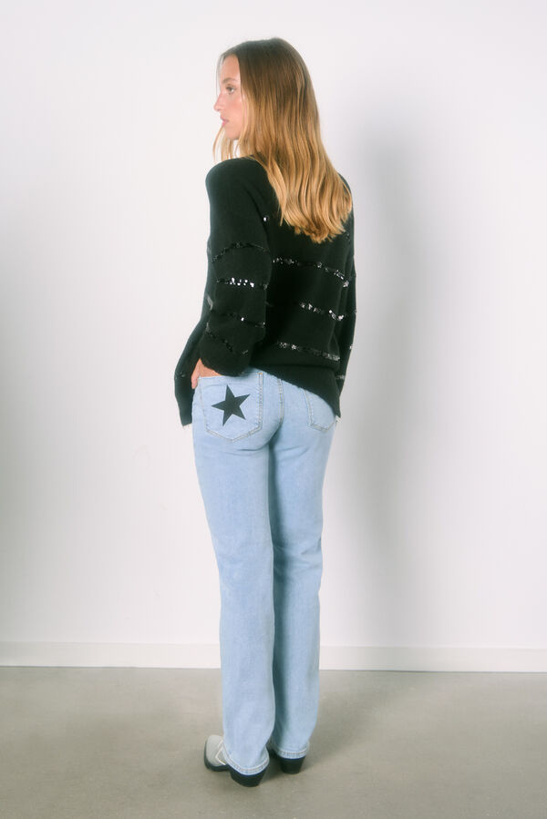 High Spirits Jeans Straight "Stellar" azul