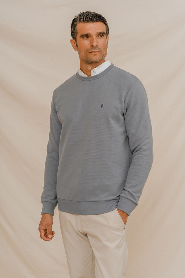 Celopman Sudadera Ottoman azul