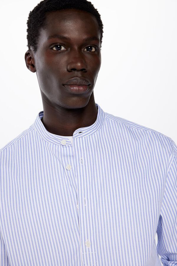 Springfield Camisa polo mao riscas azul