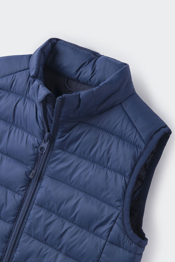 Springfield Kids Colete b&aacute;sico menino azul