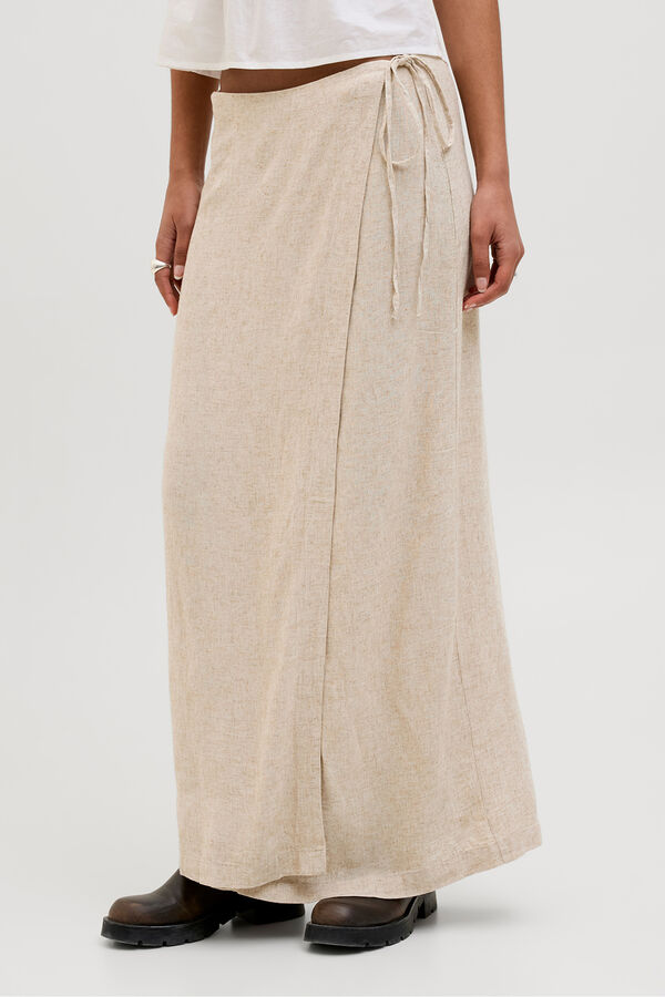 Jack & Jones Saia comprida cruzada cinzento