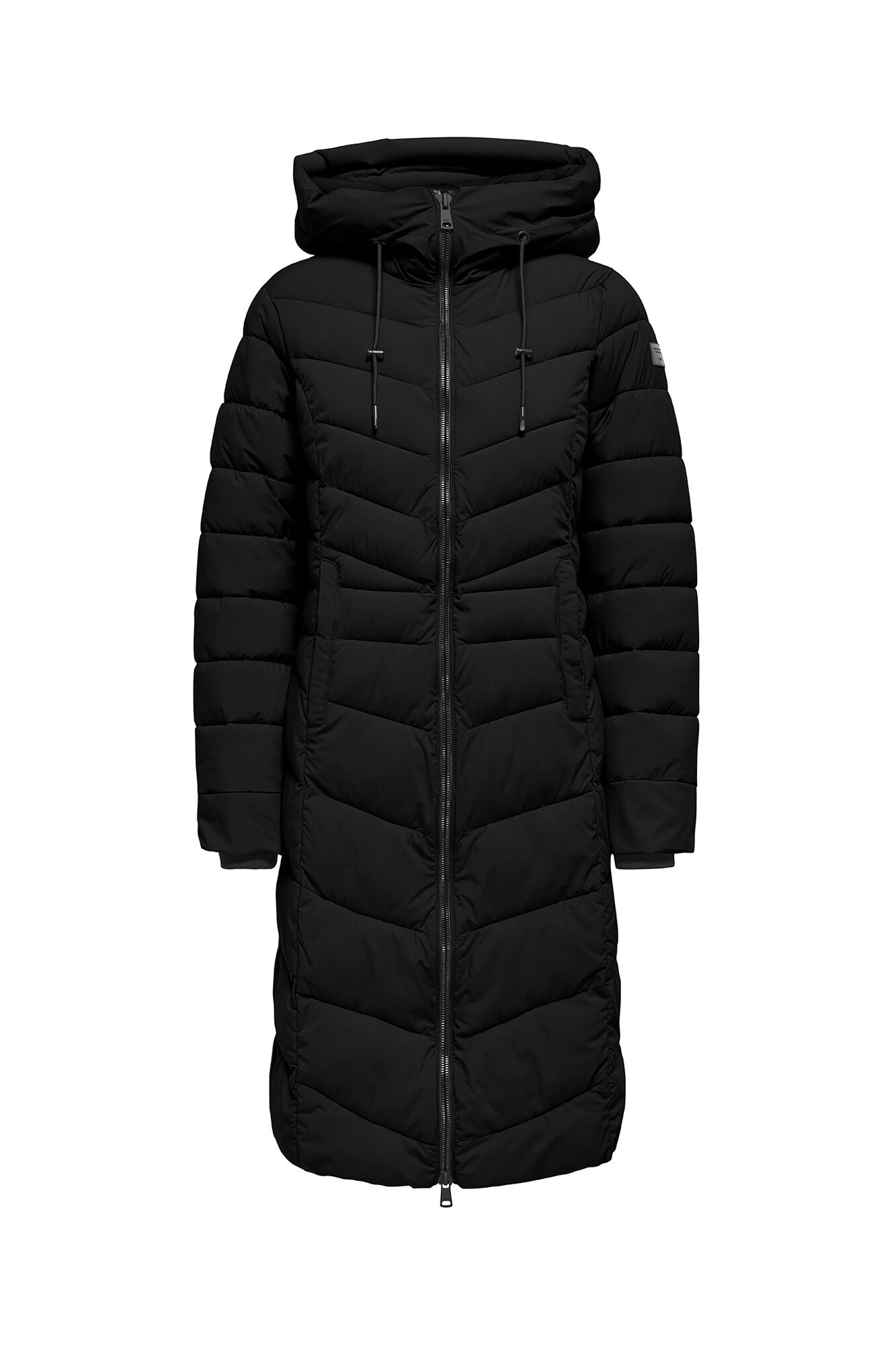 Only Abrigo largo acolchado