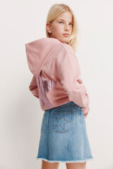 Springfield Kids Saia b&aacute;sica de denim para menina azul