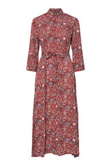 Pieces Vestido camisero rojo