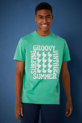 Springfield Camiseta summer verde