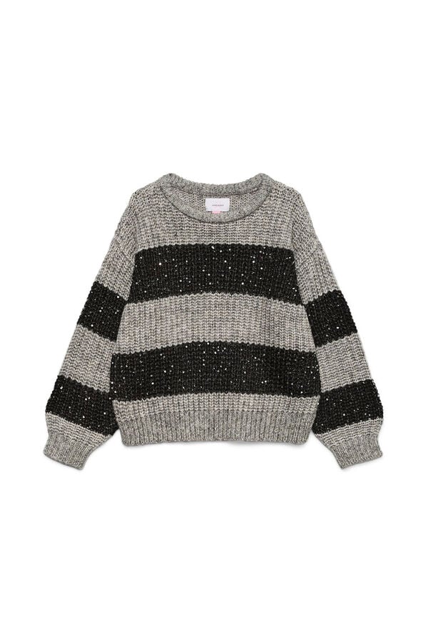 Vero Moda Girl Jersey manga larga gris