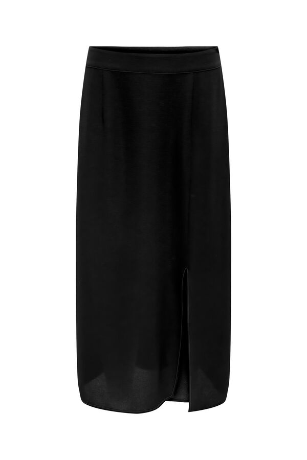 Only Saia midi abertura preto