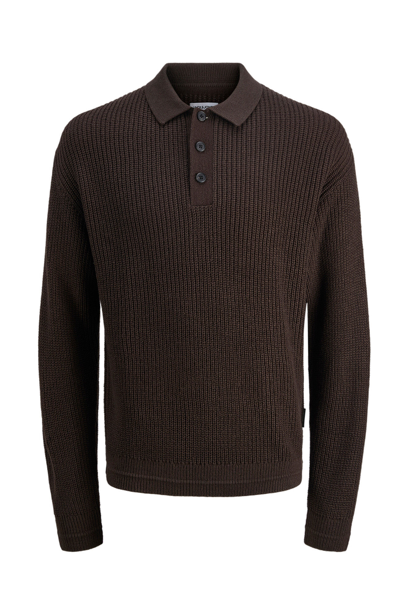 Jack & Jones Polo de punto con cuello abotonado
