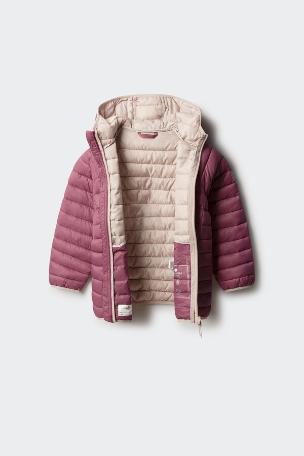Springfield Kids Casaco acolchoado para menina rosa