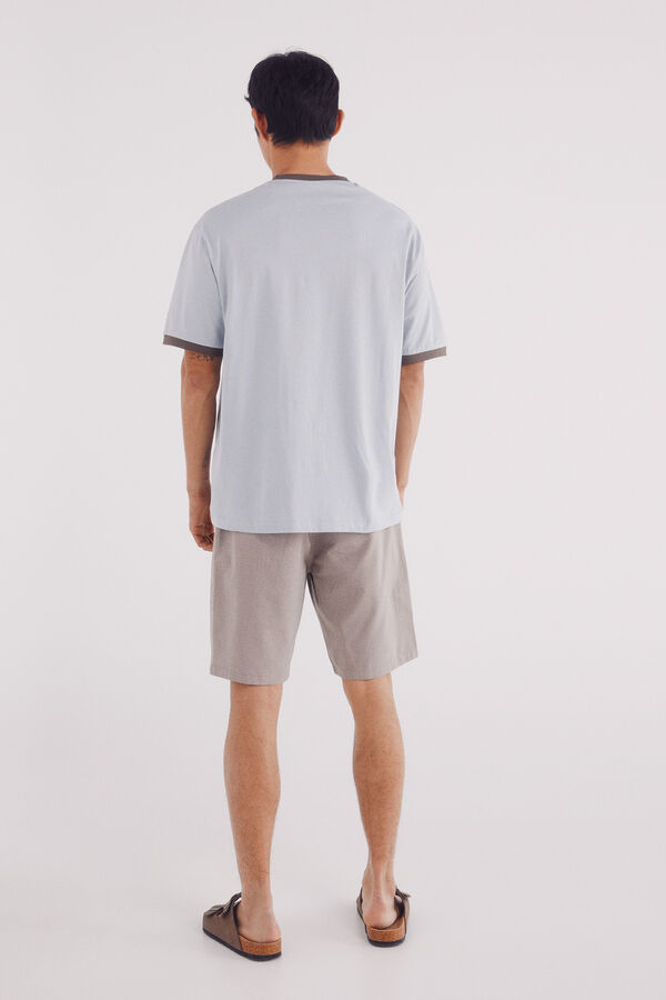 Springfield Bermuda estructura color comfort fit nude