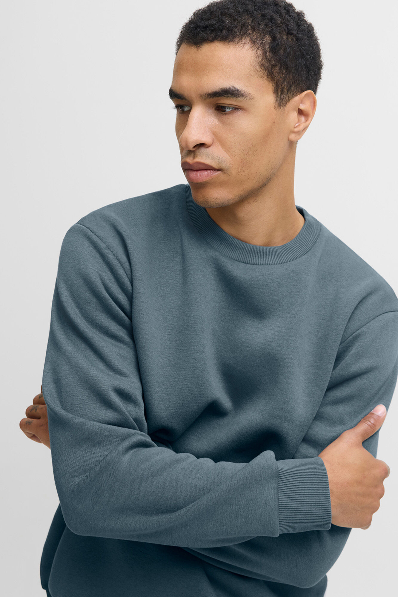 Jack & Jones Sudadera b&aacute;sica cuello redondo