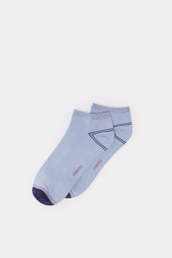 Springfield Calcet&iacute;n tobillero b&aacute;sico azul