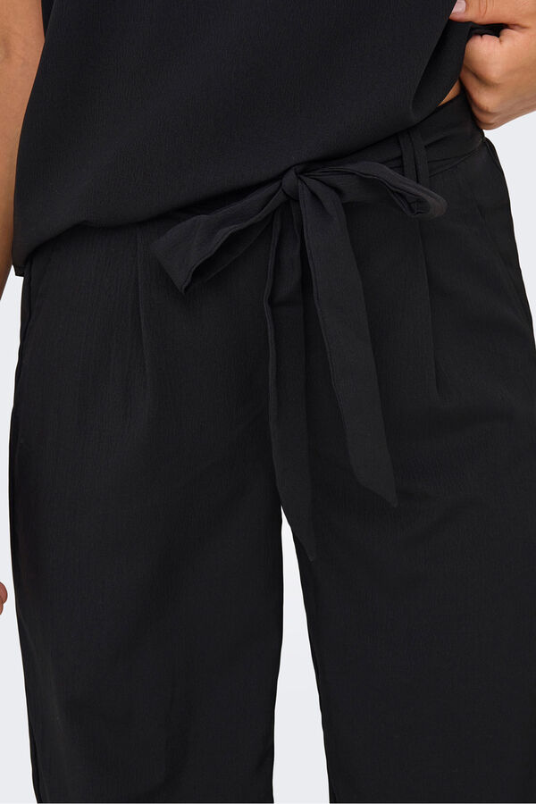 Only Calças palazzo preto