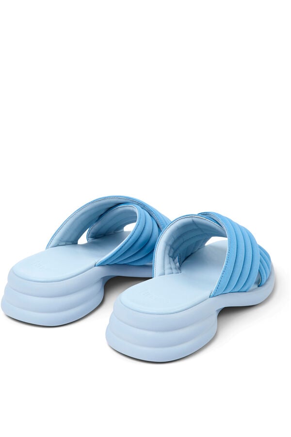 Springfield Sandálias azuis de tecido para mulher. marinho