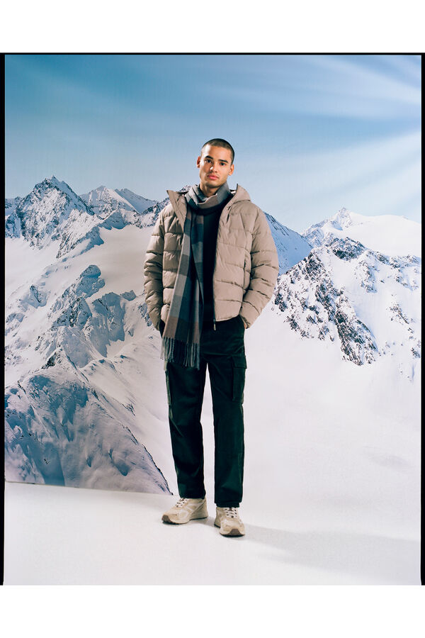 Springfield Casaco acolchoado t&eacute;rmico cru