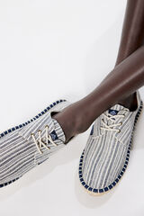 Springfield Alpargata rústica rayas azul