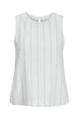 Jack & Jones Top sin mangas relaxed fit azul