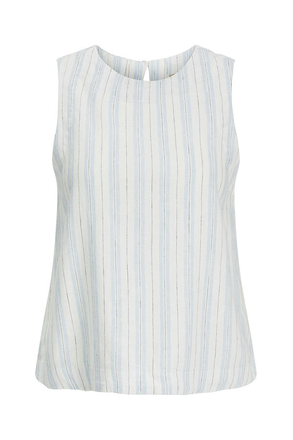 Jack & Jones Top sin mangas relaxed fit azul