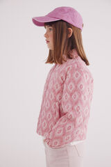 Springfield Kids Chaqueta estampado ni&ntilde;a fucsia