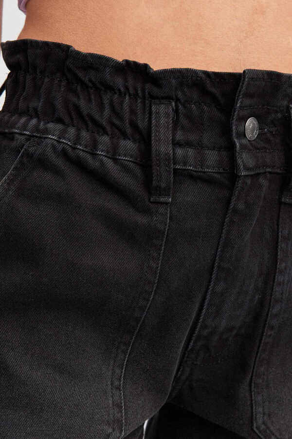 Inside Shorts Vaqueros Baggy negro