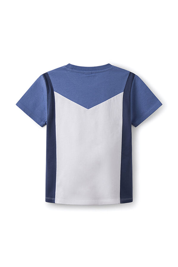 Springfield Kids Camiseta color block ni&ntilde;o estampado
