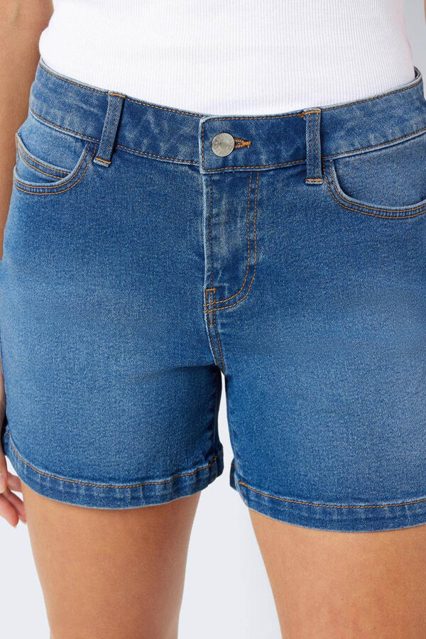 Noisy May Shorts denim 5 bolsillos azul
