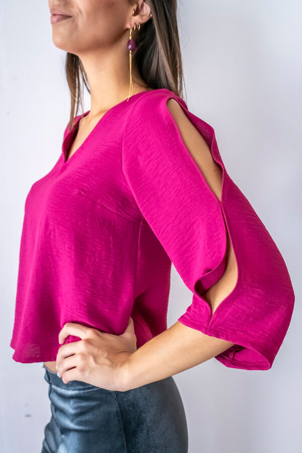 Cul Sac Camisa de manga larga vermelho