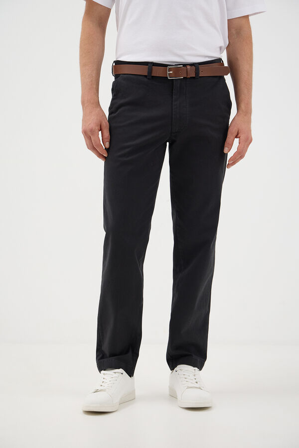 Jack & Jones Cinto chino regular fit preto
