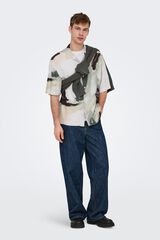Only & Sons Camisa de manga curta branco