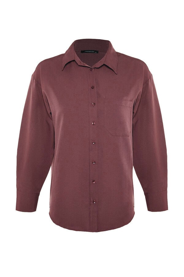 Trendyol Camisa de algod&atilde;o cru