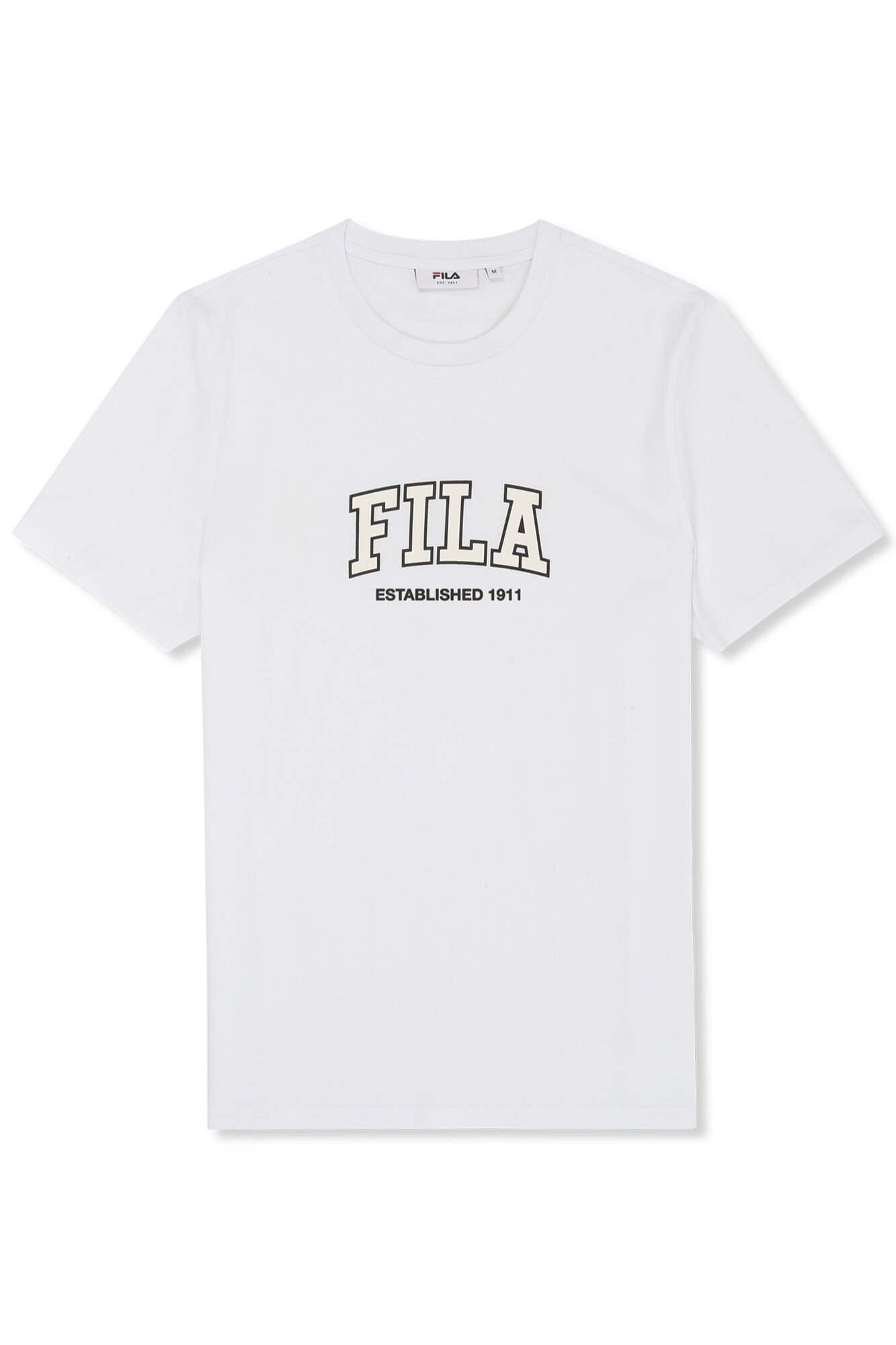 Fila T-shirt b&aacute;sica de manga curta