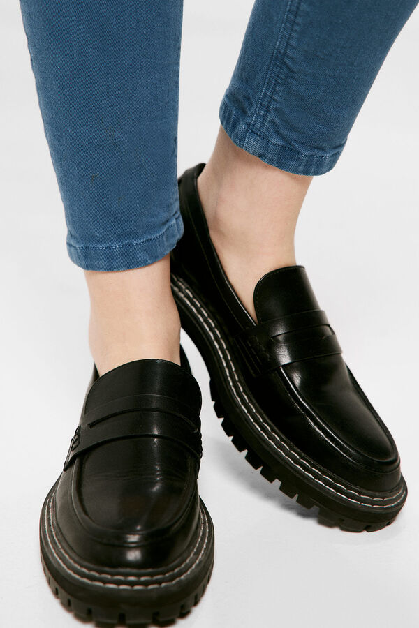 Springfield Jeans Color Slim Cropped estampado