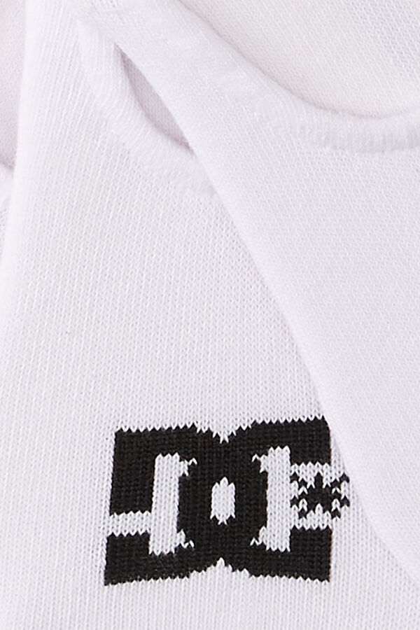 DC Shoes Calcetines invisibles blanco