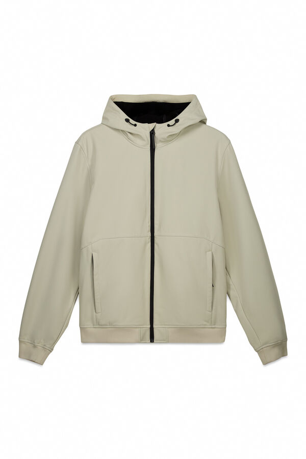 Springfield Chaqueta softshell capucha nude