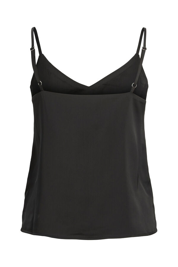 Jack & Jones Top lencero satinado negro