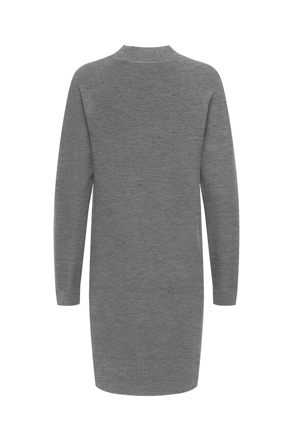 JDY Vestido curto de malha cinzento