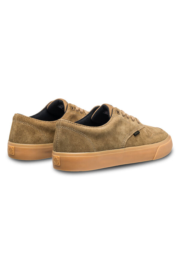 Element Zapatillas de cuero para Hombre marr&oacute;n