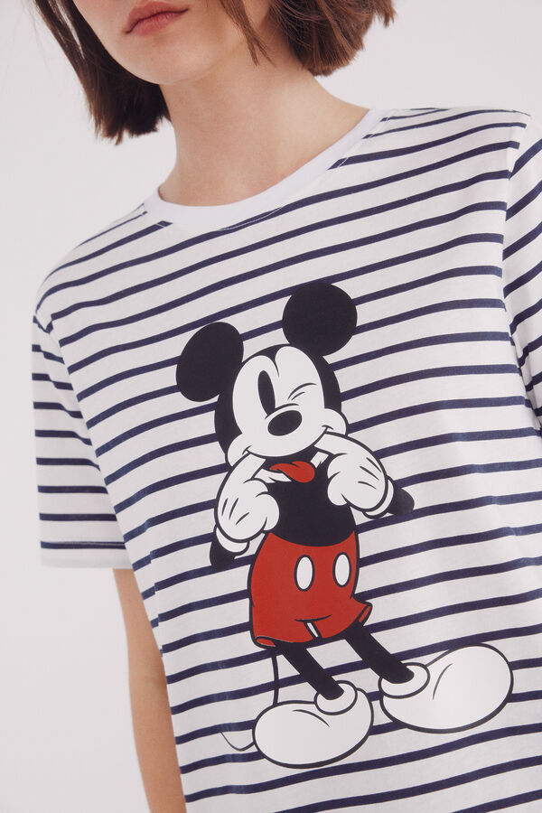 Springfield Camiseta gr&aacute;fica Mickey Mouse azul