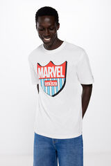 Springfield T-shirt Marvel bege