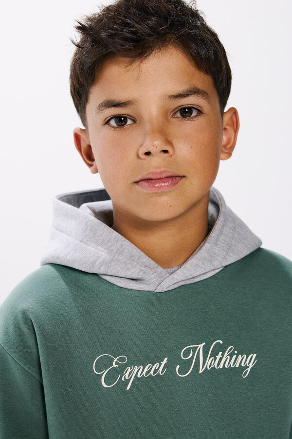 Springfield Kids Sudadera doble manga ni&ntilde;o verde