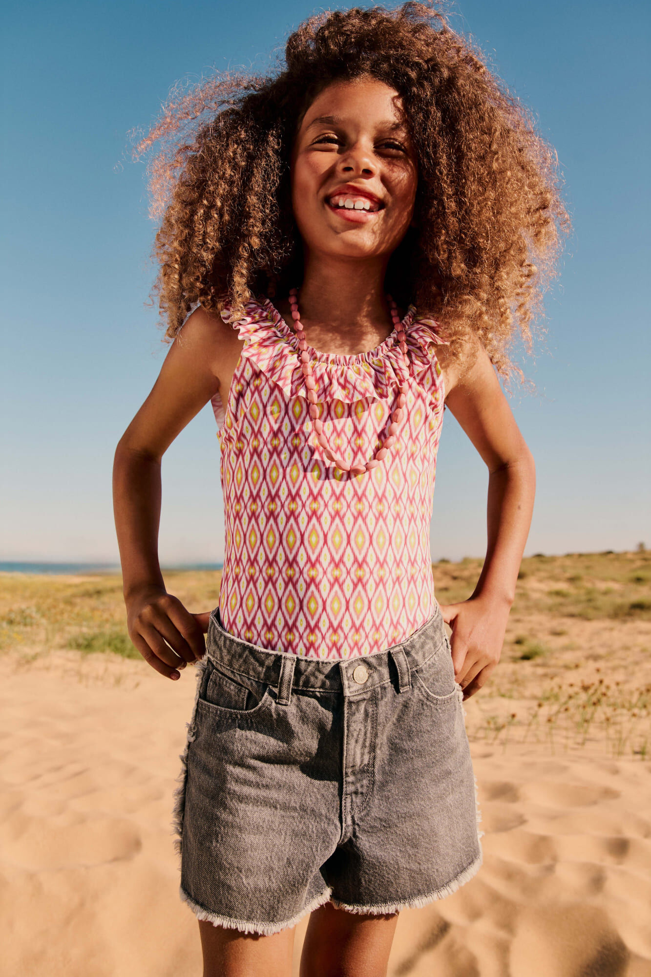 Springfield Kids Shot denim flecos ni&ntilde;a