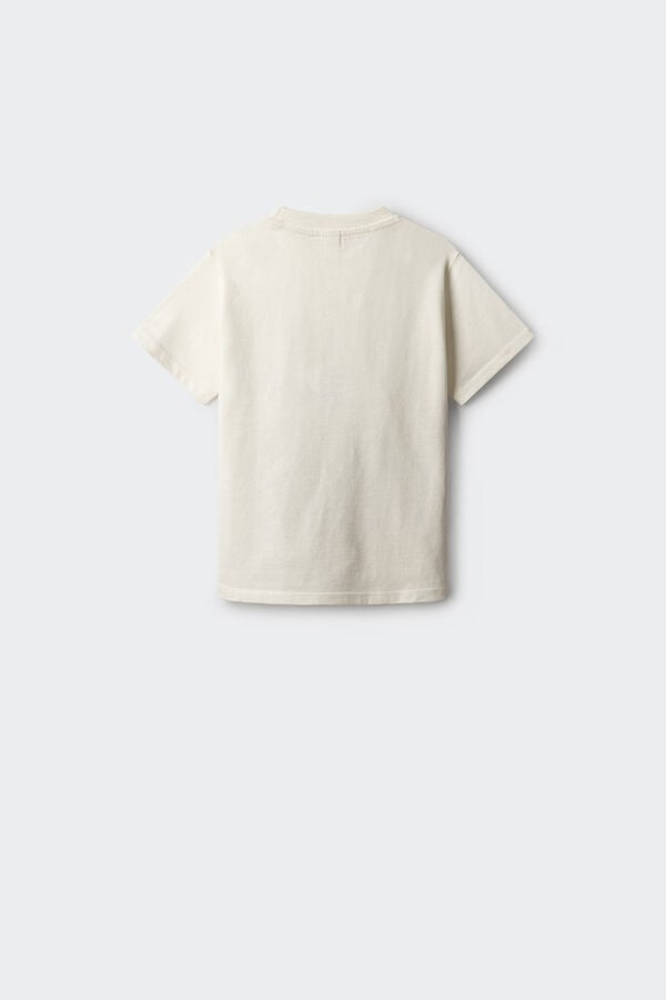 Springfield Kids Camiseta dinosaurio ni&ntilde;o marfil